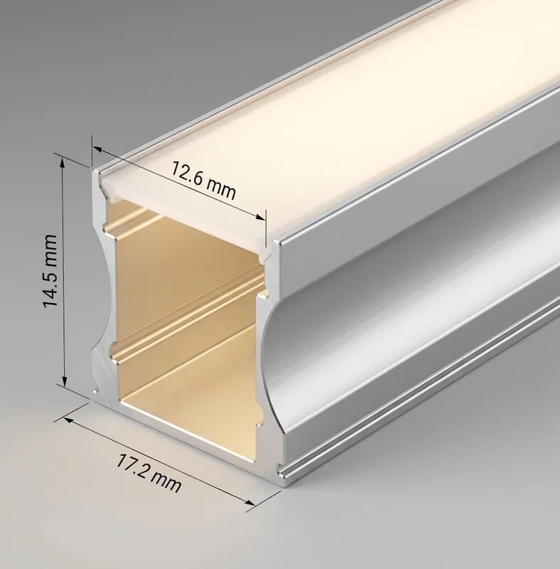 פרופיל אלומיניום LED 1715