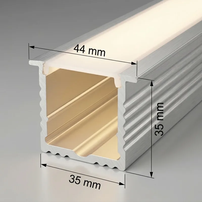 פרופיל אלומיניום LED 4435