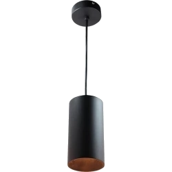 רול.8 תלוי תקרה 2 מטר שחור 80x150 מ"מ BridgeLUX 3000K 45° 18W