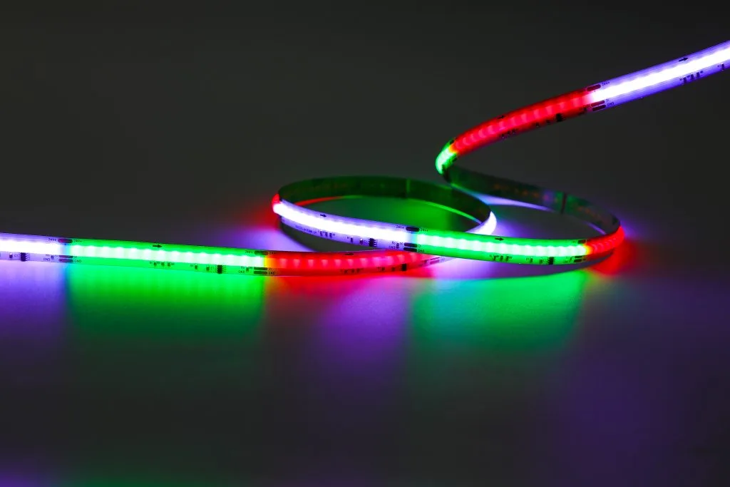 סטריפ LED COB 21W/m IP20 — SPI COB RGB+W