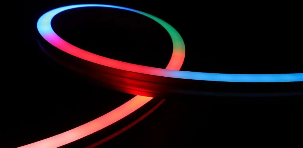 נאון סטריפ LED 12W/m IP67 — SPI NEON RGB+W