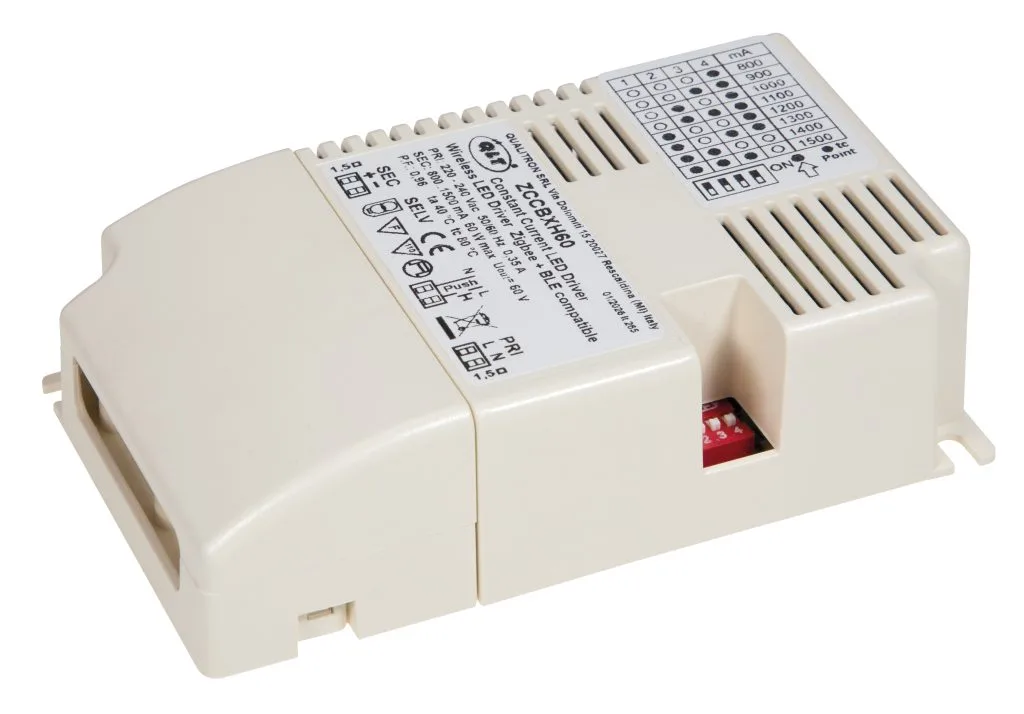 ZCCBXH60 MULTICURRENT ZIGBEE/BLE/PUSH